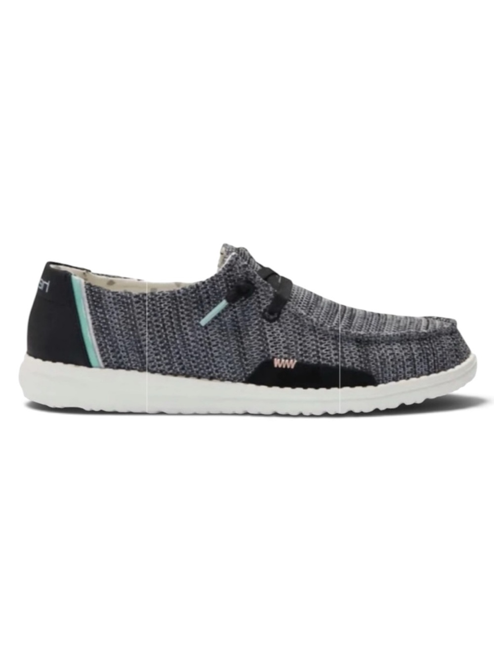 Hey Dude Wendy Sox Sparkling Black Shoes - Women’s Size 8